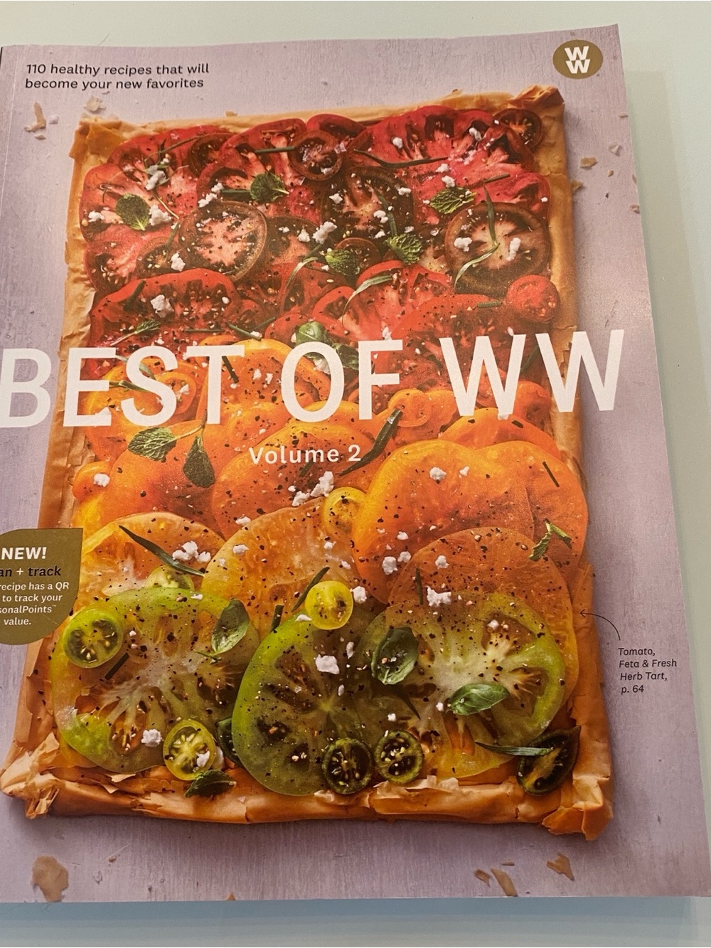 WW Weight Watchers Best of WW Volume 2 Cookbook 110 Recipes Handwritten Points